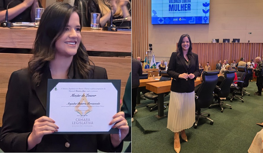 Aryadne Porciuncula é homenageada na CLDF