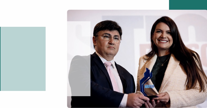 Anna Carolina Miranda Dantas recebe Prêmio Nacional Justiça em Foco