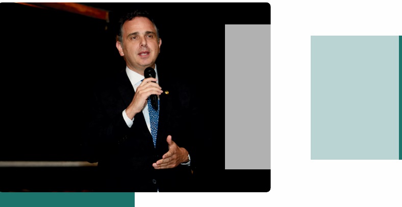 Rodrigo Pacheco recebe Prêmio Nacional Justiça em Foco