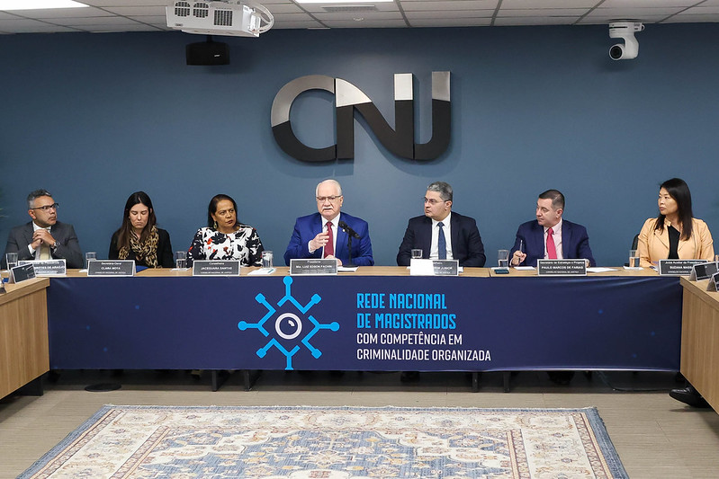 Lançada Rede Nacional de Magistrados para enfrentar avanço do crime organizado no país